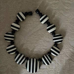 Black and white necklace